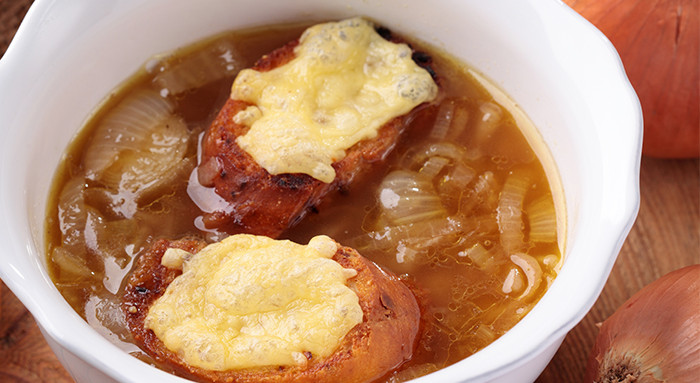 Französische Zwiebelsuppe